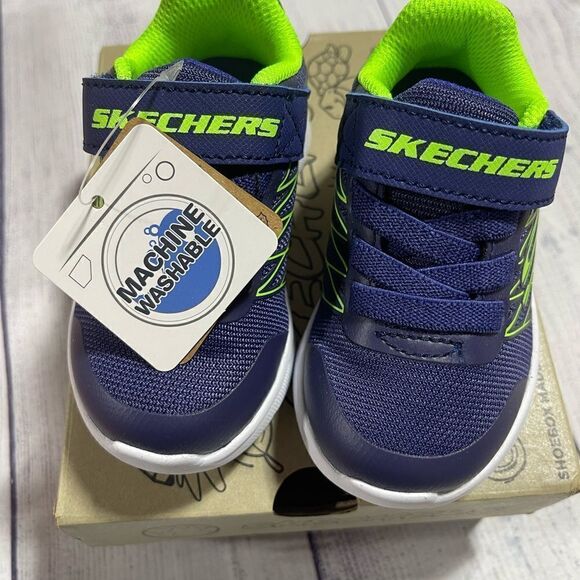 Skechers Toddler Microspec - Texlor Running Sneakers - Picture 4 of 7